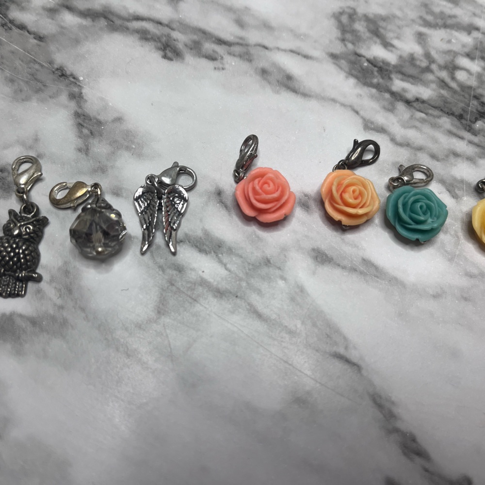 Vintage Origami Owl dangles and pendants - Set of 30
